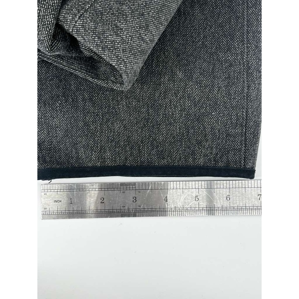 Vintage Polo Ralph Lauren Modern GI Pants Twill Weave Gray Rib Cotton Size 32x32 - Picture 12 of 15